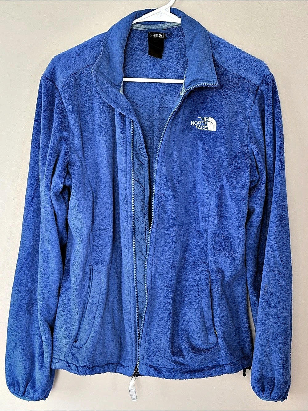 The North Face Women's Osito Jacket Blue Fleece XL